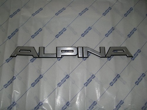 Emblema scritta originale bmw - originale,
