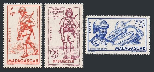 Malagasy b10 mnh michel - malagasy, b8-b10,mnh.michel