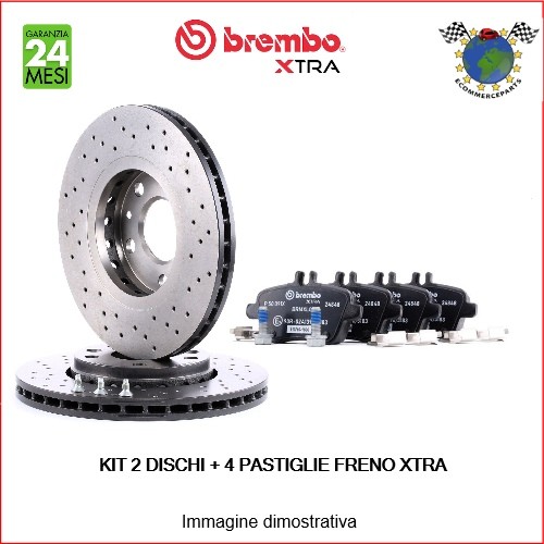 Kit dischi freno pastiglie - dischi,